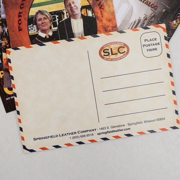 144-3310.SLC.2.jpg 2013 Catalog Postcard "Conveyors of the Leather Art" Image