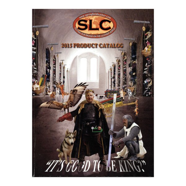 144-3330.SLC.1.jpg 2015 Catalog Postcard "Knights of the Leathercrafting Table Image