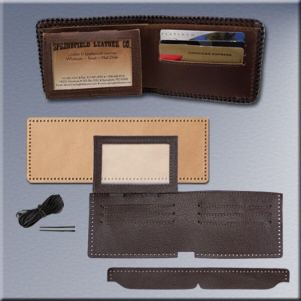 144-4013202.SLC.jpg Kit Wallet Maverick Bifold Pigskin Brown Image