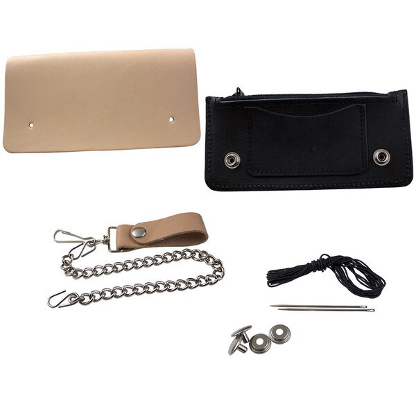 144-445200.SLC.jpg SLC Natural Biker Wallet Kit Image