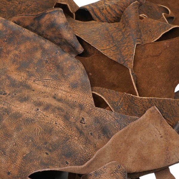 144-88812.SLC.3.jpg Giraffe Leather Scrap - 2 Pounds Image