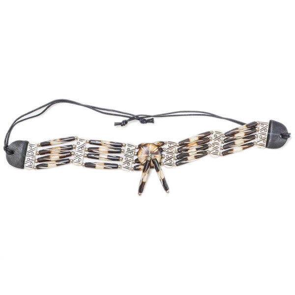 16-5452.SLC.2.jpg Bone Choker - Multicolor W/Drop Image