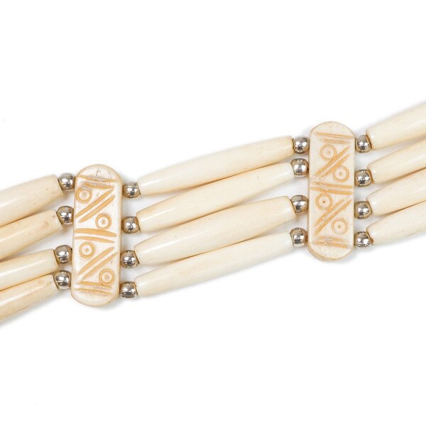 16-5461.SLC.1.jpg Bone Choker - Antique White Image