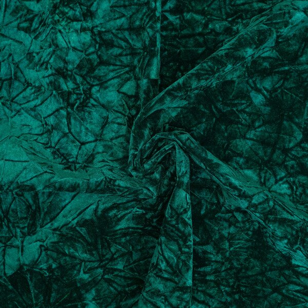 162-5405.SLC.2.jpg Velveteen Cloth - Emerald - 1 Yard Image