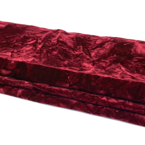 162-5407.SLC.1.jpg Velveteen Cloth - Burgundy - 1/2 Yard Image
