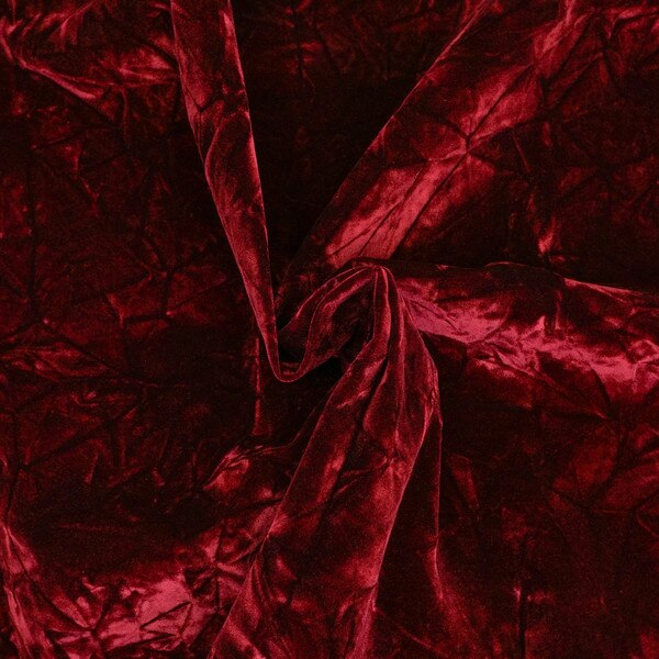 162-5407.SLC.2.jpg Velveteen Cloth - Burgundy - 1/2 Yard Image