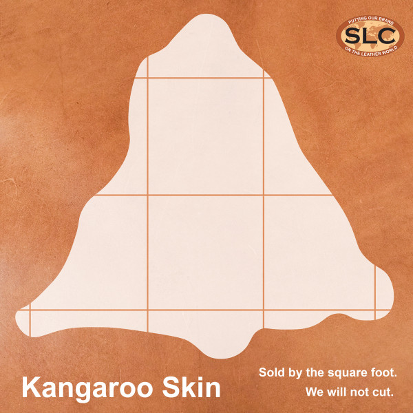 189-709.SLC.4.jpg Glazed Kangaroo Skin - Cognac Image