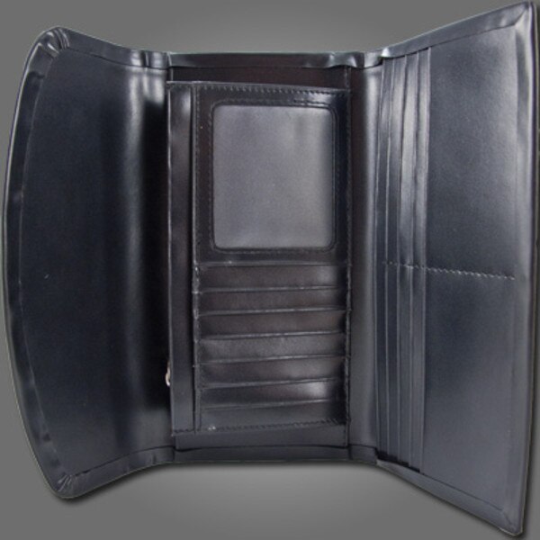 195-2501.SLC.jpg CF Black Ladies Clutch Interior Image