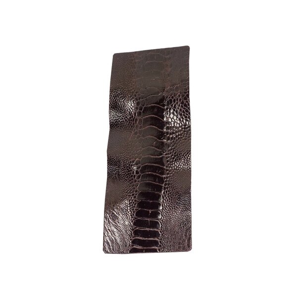 22-171.SLC.1.jpg Ostrich Wallet Back in Bordeaux Image
