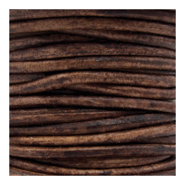 221-24031.SLC.jpg 2mm Natural Red Brown Round Lace - 1yd Image