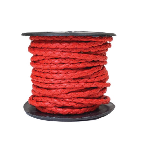 221-3005.SLC.02.jpg Cotton Bolo Cord in Red Image