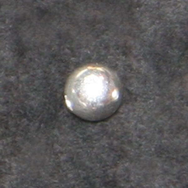 222-30202.SLC.jpg 6mm Round Beads - Silver Plate 50pk Image