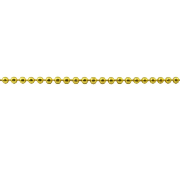 222-374.SLC.jpg 1.2mm Ballchain - Gold Yd Image
