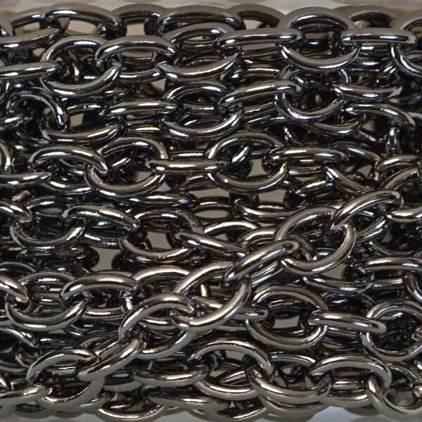 222-397.SLC.02.jpg 6mm Cable Chain - Gunmetal Ft Image