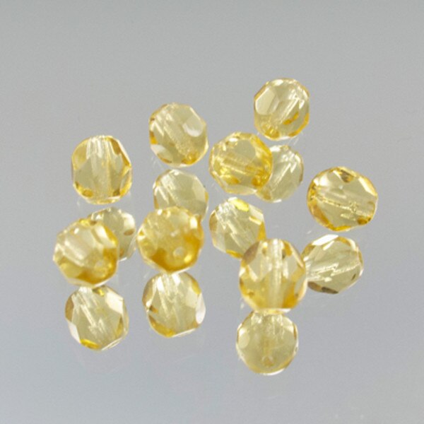 222-4189.SLC.jpg 6mm Firepolish Strand - Topaz Image