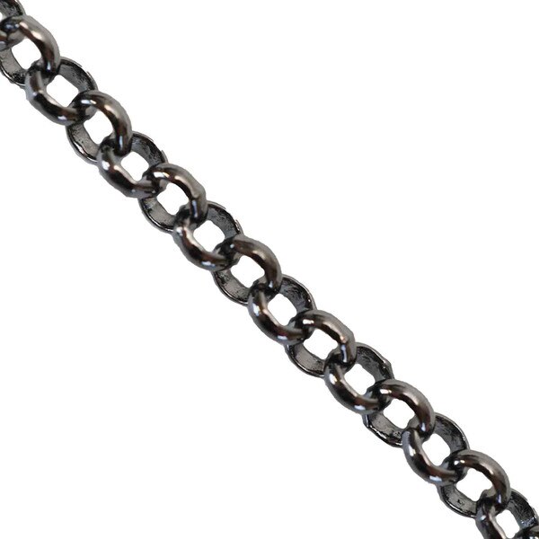 222-439.SLC.01.jpg 4mm Rolo Chain - Gunmetal Ft Image