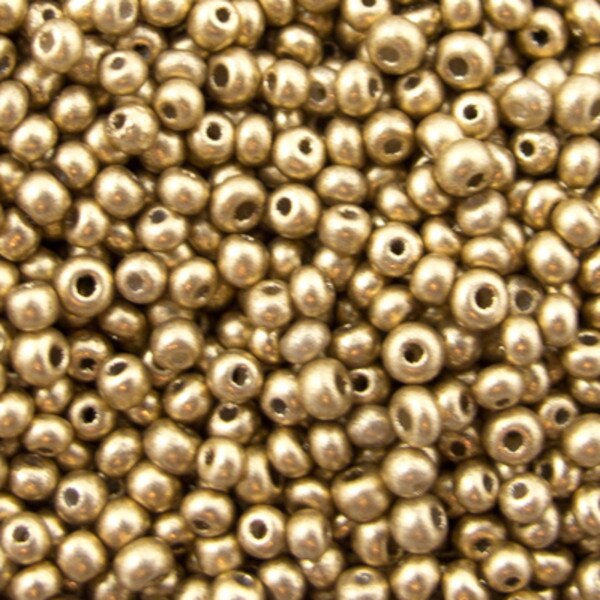 229-107.SLC.jpg Seed Beads 10/0 Gold - 20g Image