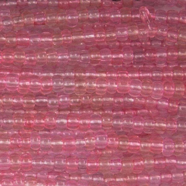 229-112014.SLC.jpg Seed Beads 11/0 Pink Mix Luster - 20g Image