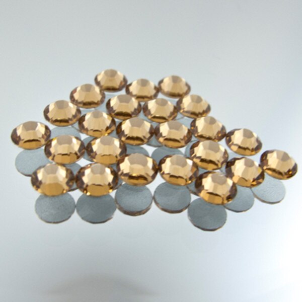 229-202417.SLC.jpg Light Copper Topaz SS20 Flatback - 24pk Image