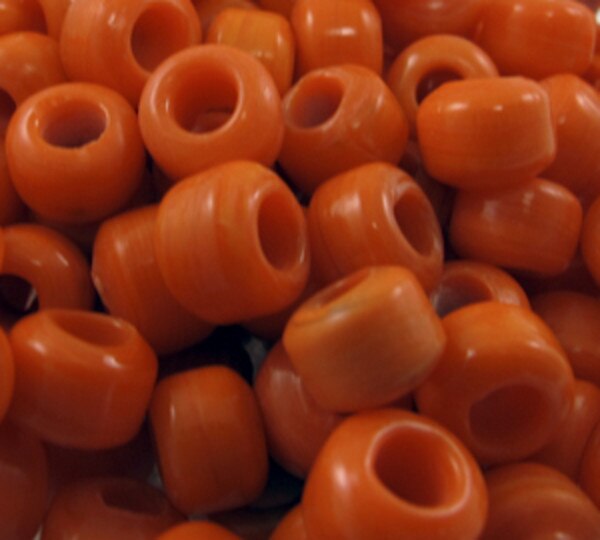 229-301.SLC.jpg Orange Crow Beads - 100pk Image
