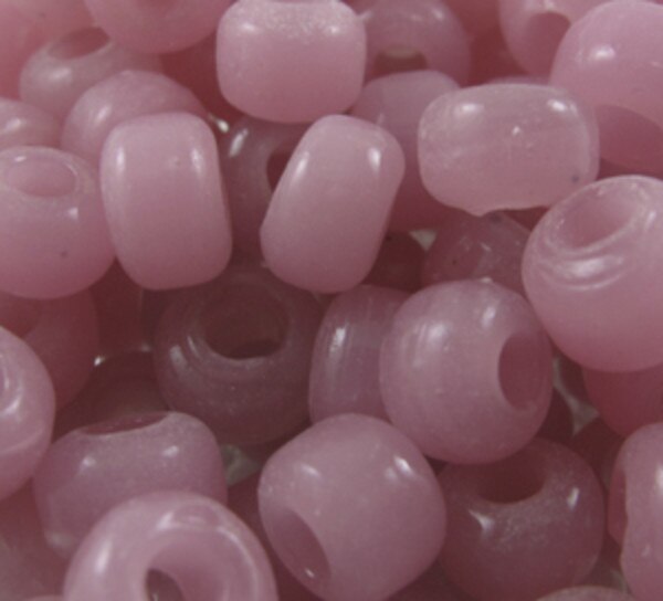 229-305.SLC.jpg Pink Crow Beads - 100pk Image