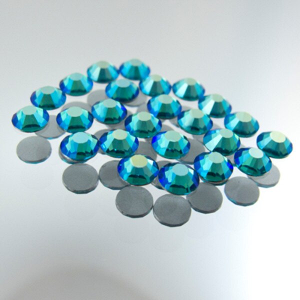 229-88.SLC.jpg Blue Zirc AB SS16 Flatback - 24pk Image