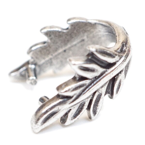 244-582740.SLC.1.jpg BailPinchBotanicalLargeAntique Silver Image