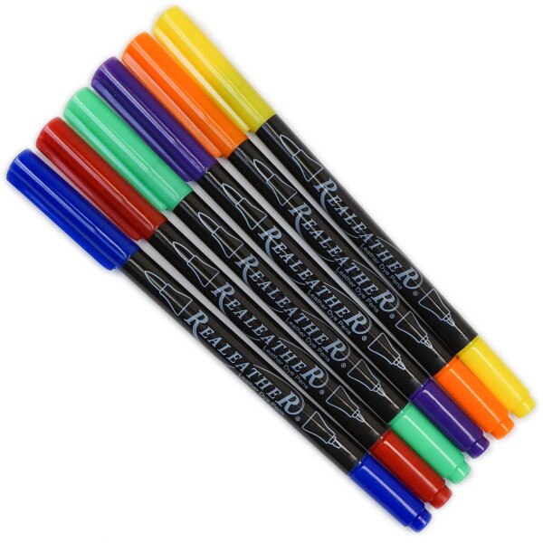 28-01.SLC.1.jpg Leather Dye Pen Pack - Basic Image