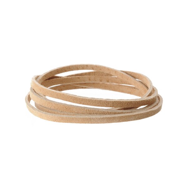 28-15.SLC.03.jpg LaceSuedeBeige1/8"x25yds Image