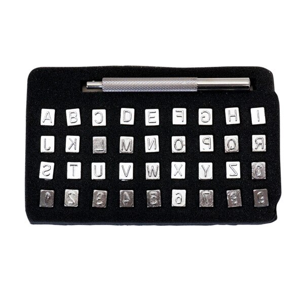 28-813700.SLC.02.jpg ¼" Alphabet/Number Stamp Set Image
