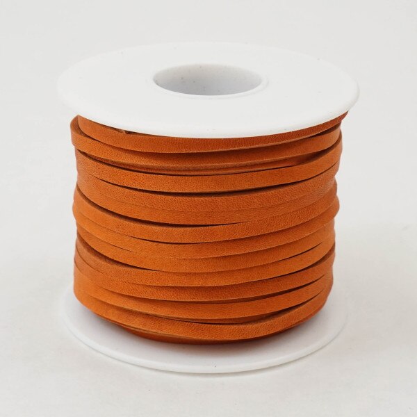 28-9010.SLC.1.jpg Latigo Lace 1/8" x 50 ft - Burnt Orange Image