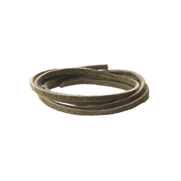 28-9018.SLC.03.jpg Lace Suede Dark Olive 3/32" x 50ft Image