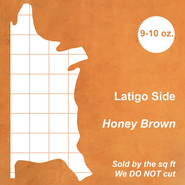 318-916712.SLC.1.jpg Honey Brown Latigo Side 9-10 oz. Image