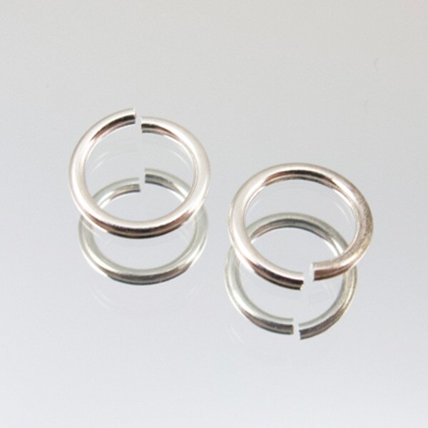 339-128.SLC.jpg 8mm Jump Rings - Silver 20pk Image