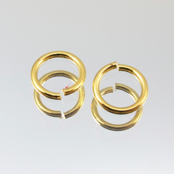 Premium GOLD Jump Rings 8mm Stainless Steel Jump Rings – Campbells and Chaos