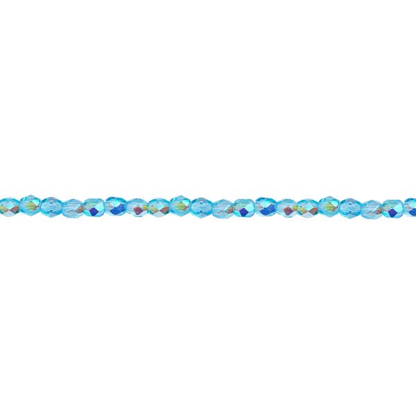 339-28.SLC.1.jpg 3mm Aqua AB Bead Strand - Firepolished Image