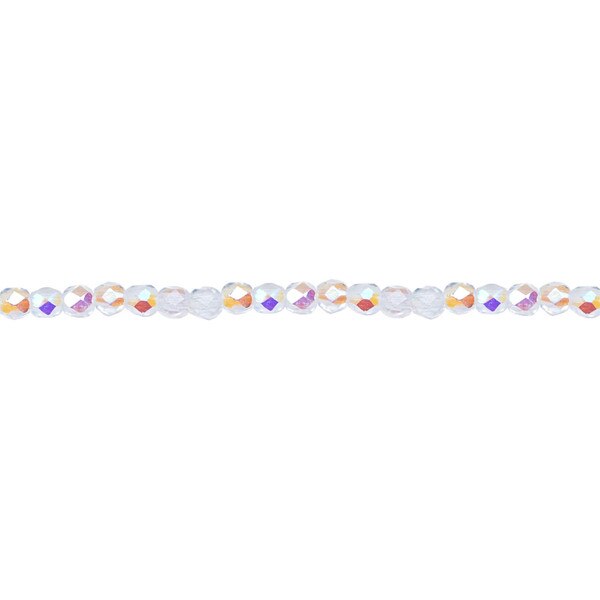 339-3.SLC.1.jpg 3mm Crystal AB Bead Strand - Firepolished Image