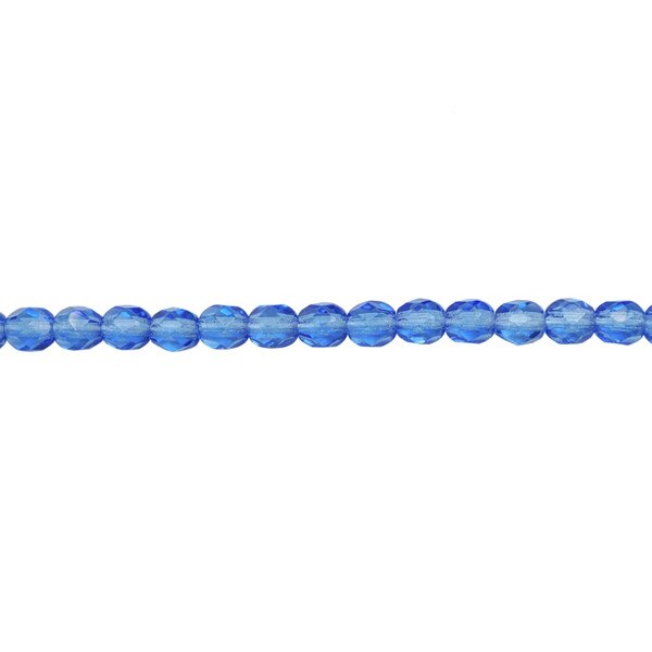 339-39.SLC.1.jpg 4mm Sapphire Bead Strand - Firepolished Image
