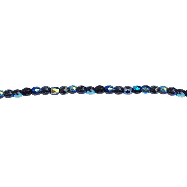 339-4.SLC.1.jpg 3mm Jet AB Bead Strand - Firepolished Image