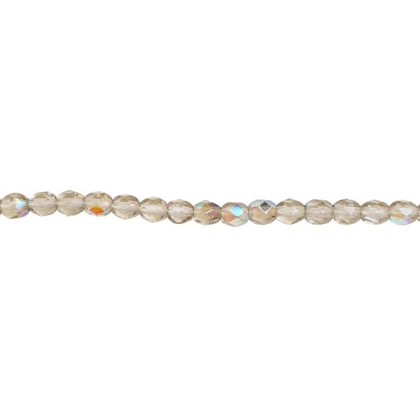 339-55.SLC.1.jpg 4mm Black Diamond AB Bead Strand - Firepolished Image