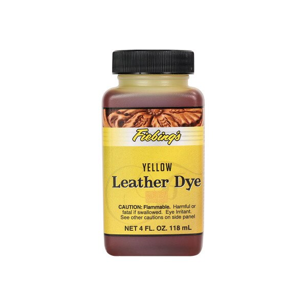 Buy your Fiebing Leather dye yellow Yellow - small bottle online