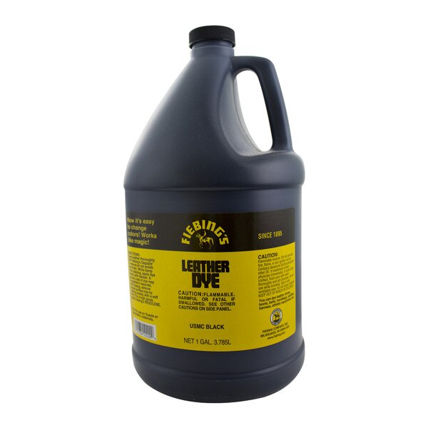 34-210201.SLC.jpg Fiebings Leather Dye - USMC Black Gallon Image