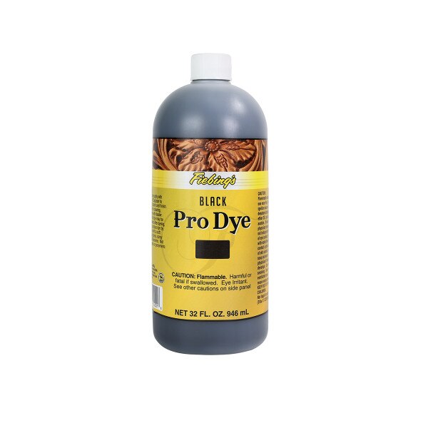 Fiebings Pro Dye - Black, 32 oz