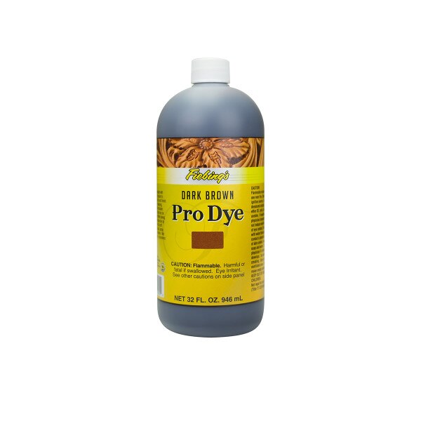 Fiebings Pro Dye - Dark Brown, 32 oz