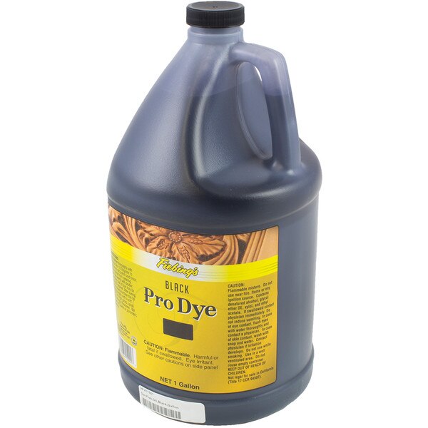 Fiebings Pro Dye - Black, Gallon