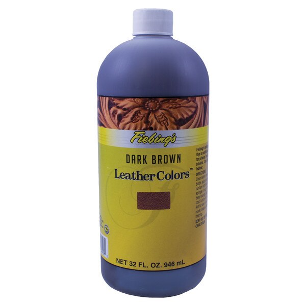 34-217102.SLC.jpg Fiebings LeatherColors Dye - Brown 32oz Image