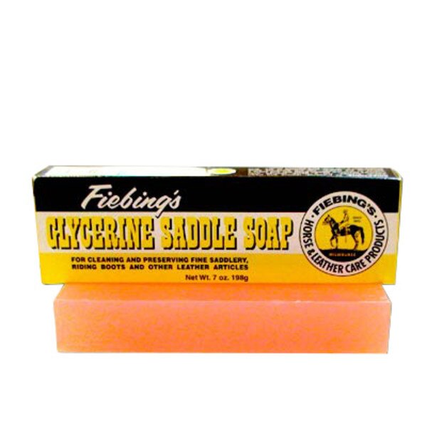 34-222102.SLC.jpg Fiebings Saddle Soap Glycerine Bar 7oz Image