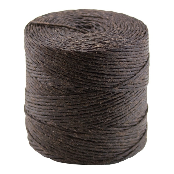 363-122002.SLC.jpg Nyltex Wax Thread - Dark Brown 4oz Image