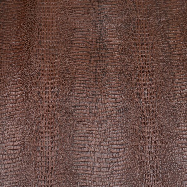 371-17902.SLC.3.jpg Embossed Gator on Cow - Brown Image