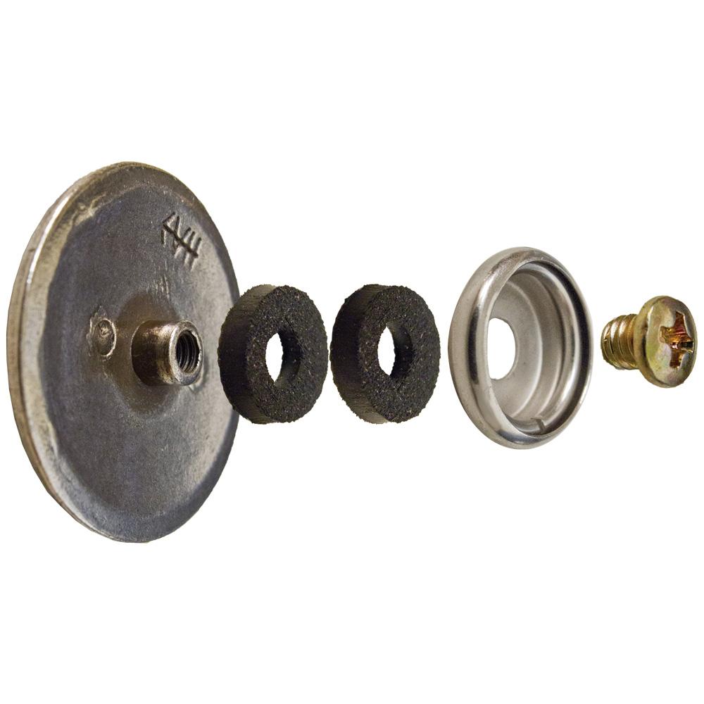 1 Schraube zum befestigen von Druckknopf an Conchos Concho Snap Adapter 